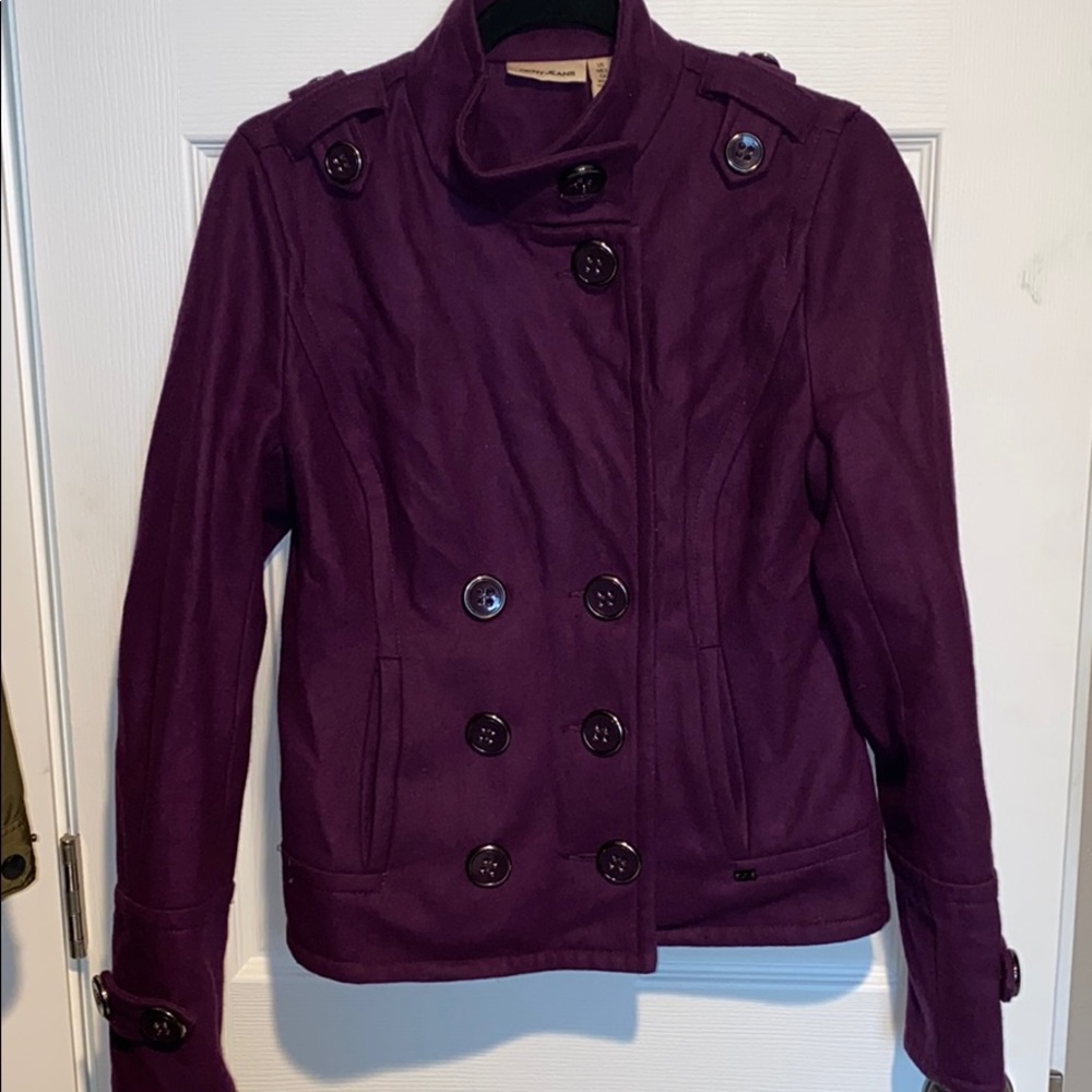 Purple jacket